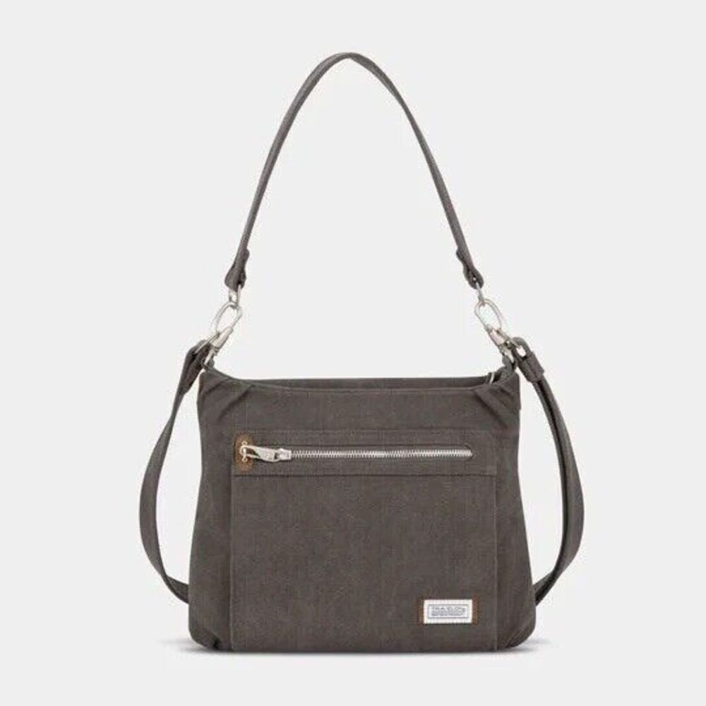 Travelon Dark Gray Crossbody Shoulder Bag